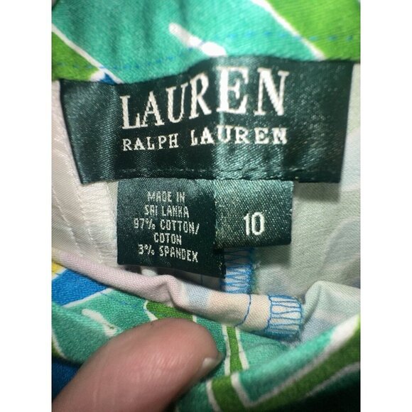 RALPH LAUREN Island Passport, Size 10 Tropical, Old Money, Preppy, Colorful - Picture 6 of 6